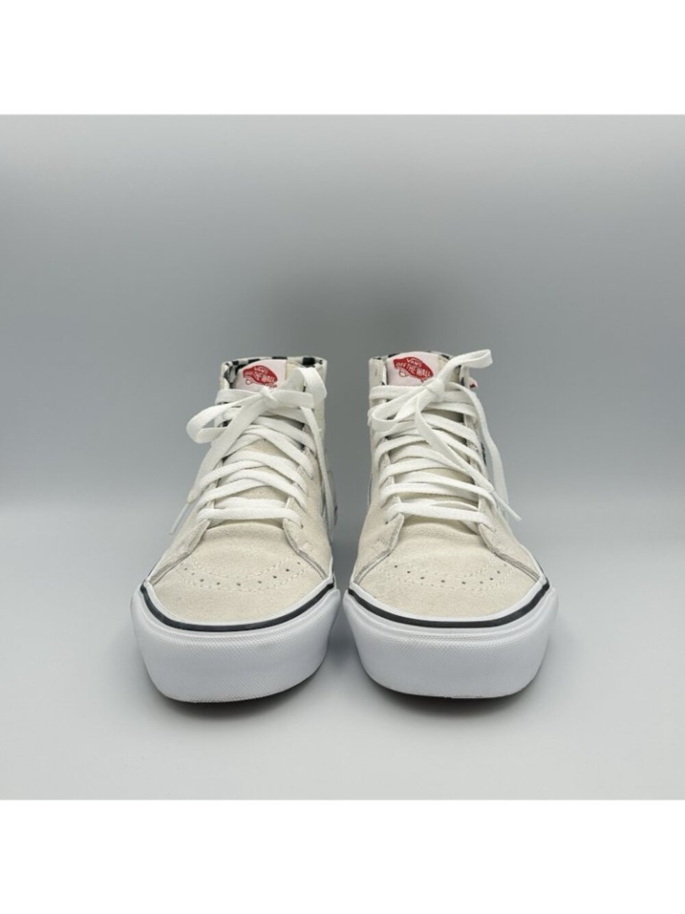 Vans SK8-Hi Tapered  Sneakers Women's Size 9 White Suede Shoes 721356 - Picture 2 of 11